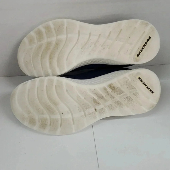 Skechers Air Cooled Memory Foam Lite-Foam Navy Blue Men\'s Size 9 main image 9